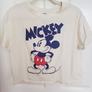 Disney Kids Mickey Mouse Cream T-Shirt